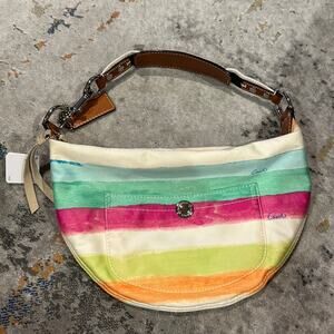 Coach colorful shoulder bag